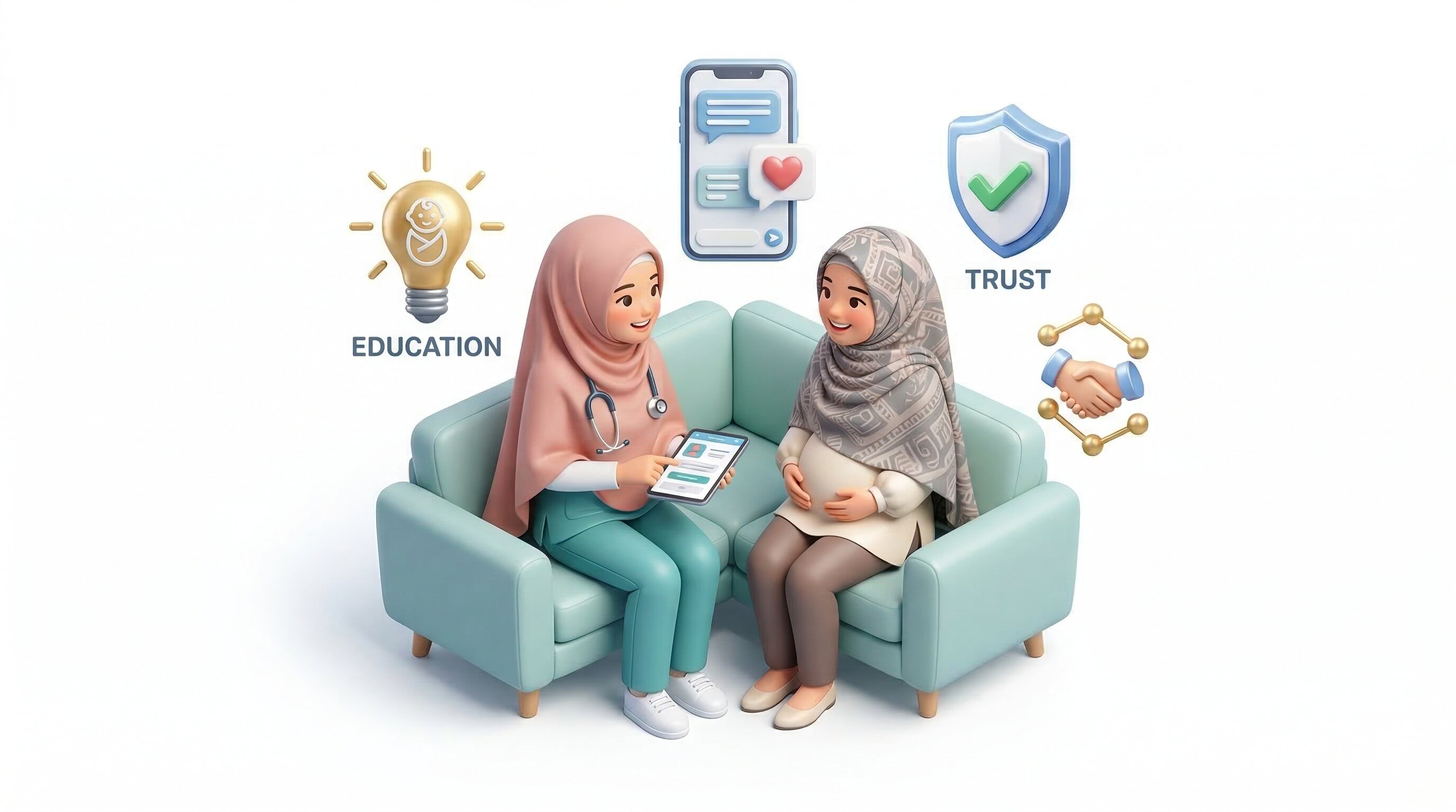 5 Tips Bidan Milenial: Cara Jitu Bangun Kepercayaan Bunda Modern